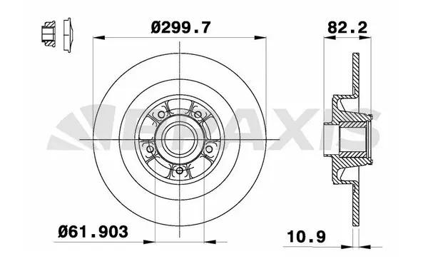 Brake Disc (AD1050)