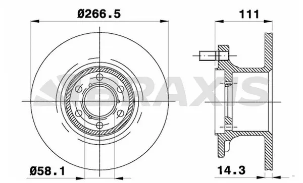 Brake Disc (AD1033)