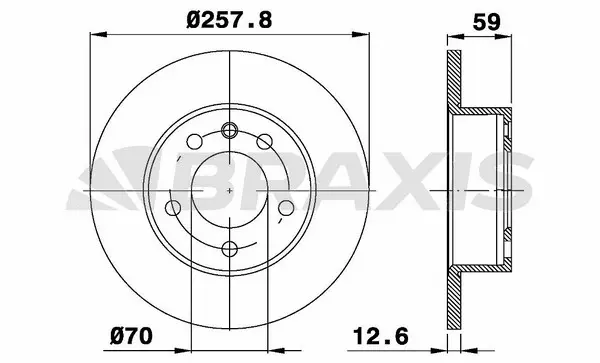 Brake Disc (AE0732)