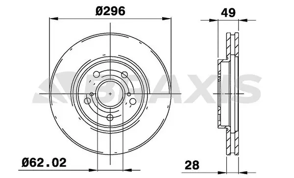 Brake Disc (AE0570)