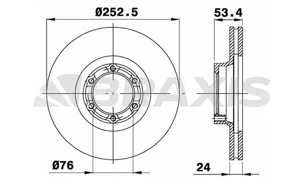 Brake Disc (AE0107)