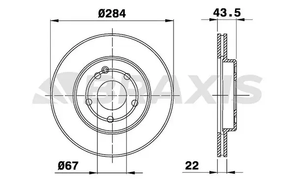 Brake Disc (AE0216)