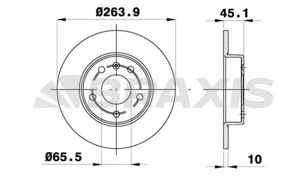 Brake Disc (AE0700)