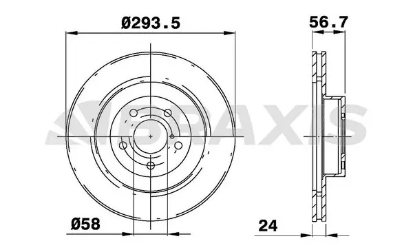 Brake Disc (AE0398)