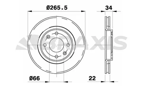 Brake Disc (AE0003)