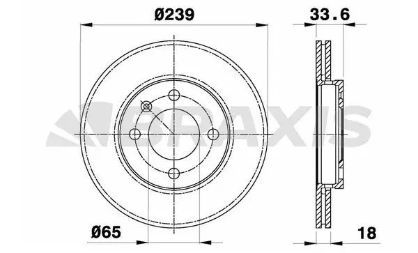 Brake Disc (AE0024)