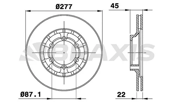 Brake Disc (AE0750)