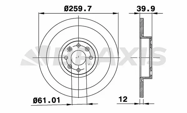 Brake Disc (AE0559)