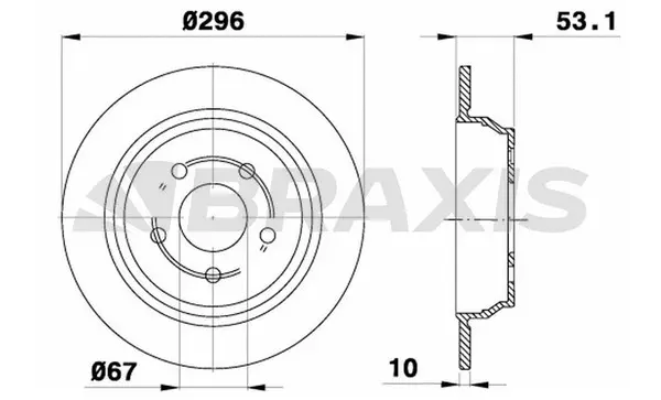 Brake Disc (AE0230)