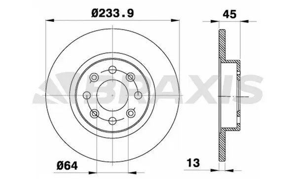 Brake Disc (AE0670)