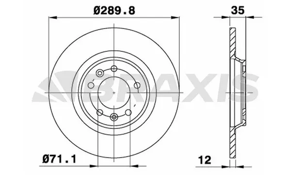 Brake Disc (AE0115)