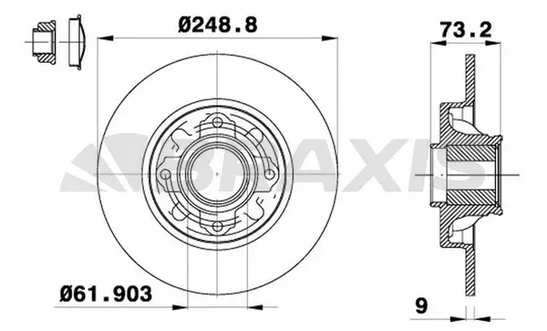 Brake Disc (AD0134)