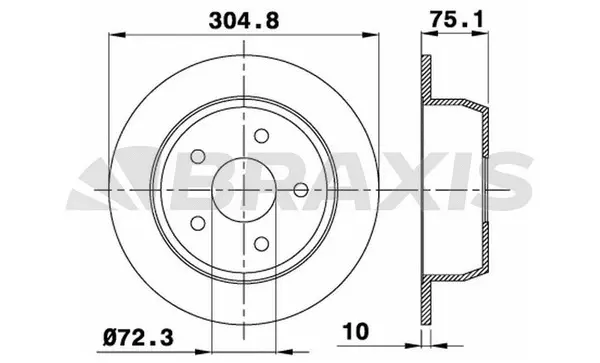 Brake Disc (AD1029)