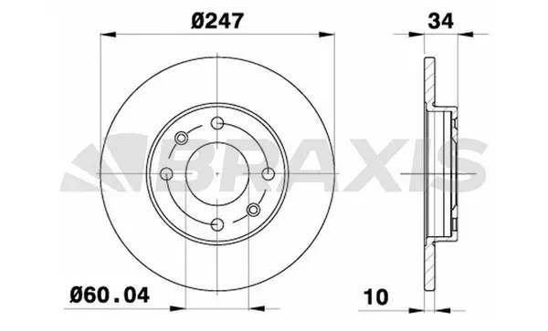 Brake Disc (AE0006)