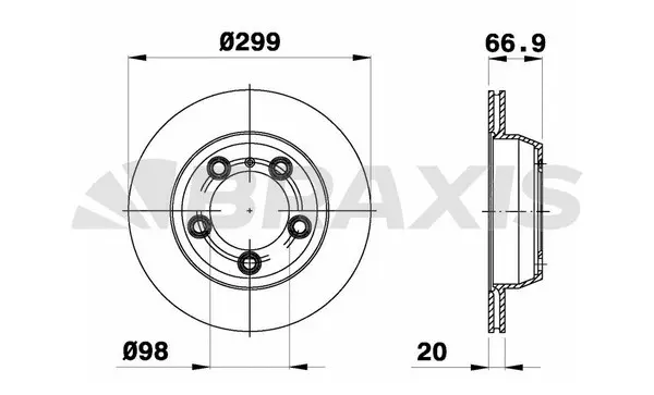 Brake Disc (AE0678)