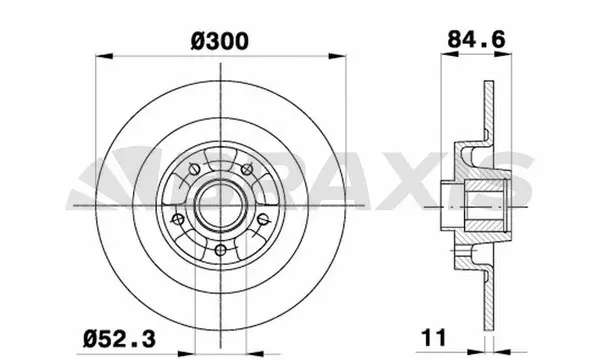 Brake Disc (AD0338)