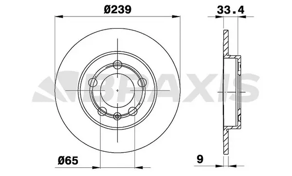 Brake Disc (AE0415)