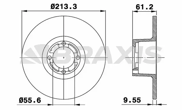 Brake Disc (AE0332)