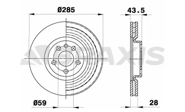 Brake Disc (AE0132)
