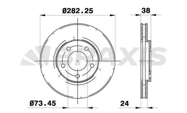 Brake Disc (AE0540)
