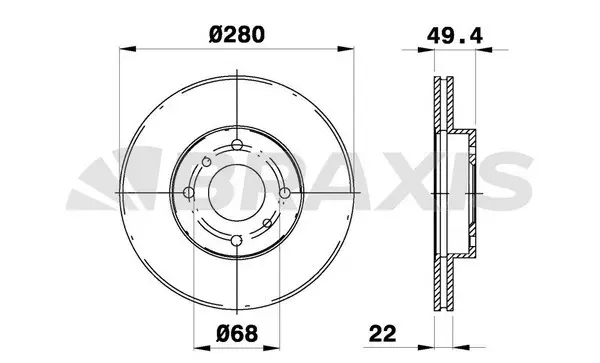 Brake Disc (AE0144)