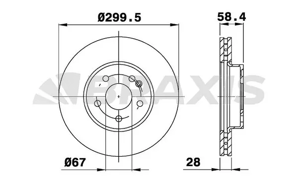 Brake Disc (AE0151)