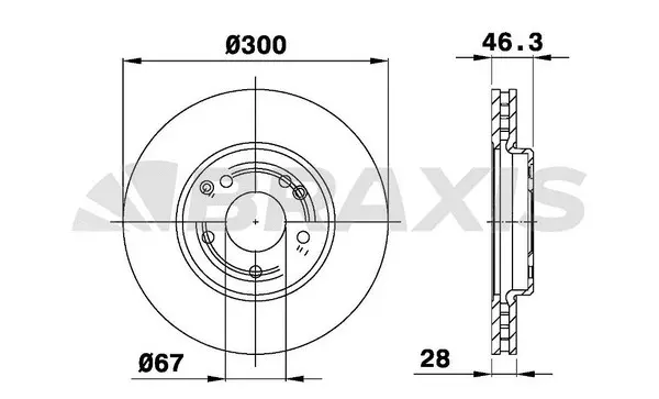 Brake Disc (AE0112)