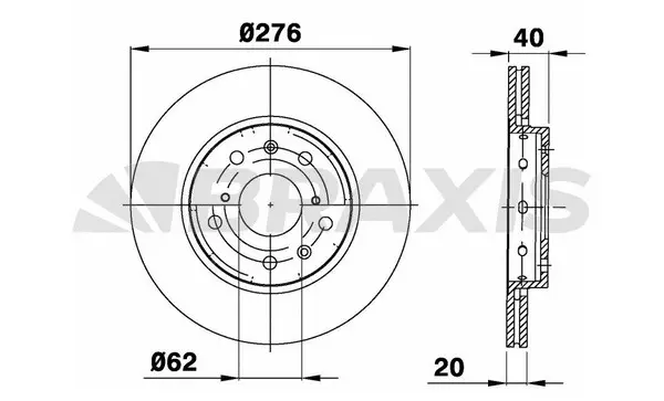 Brake Disc (AE0286)