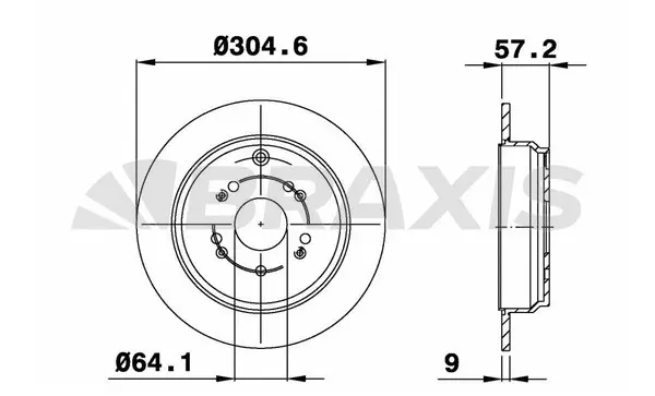 Brake Disc (AE0272)