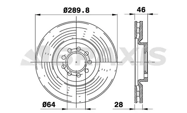 Brake Disc (AE0499)