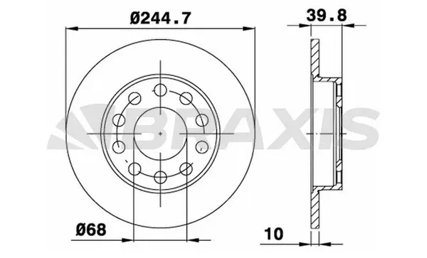 Brake Disc (AE0167)