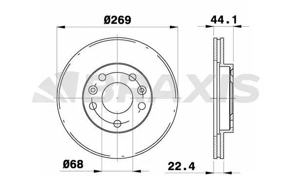 Brake Disc (AE0261)