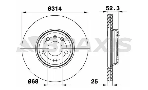 Brake Disc (AE0084)