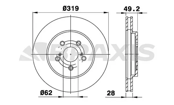 Brake Disc (AE0508)