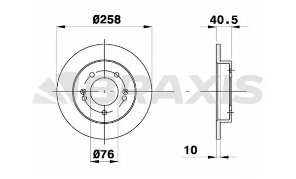 Brake Disc (AE0386)
