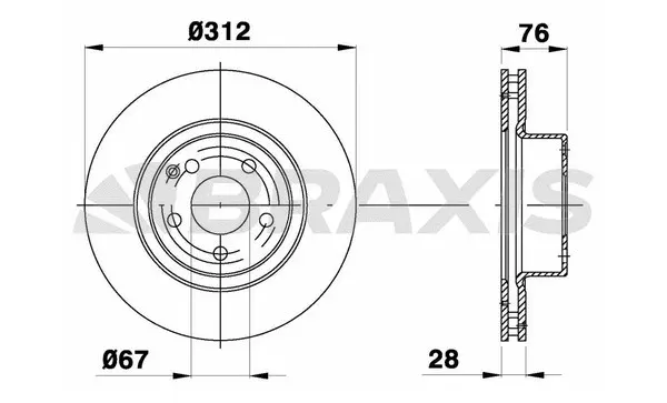 Brake Disc (AD1043)