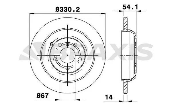 Brake Disc (AE0437)