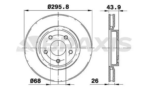 Brake Disc (AE0114)