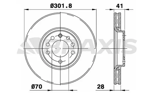 Brake Disc (AE0355)