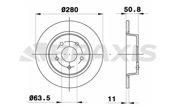 Brake Disc (AE0320)