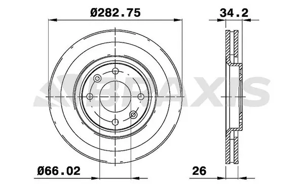 Brake Disc (AE0008)