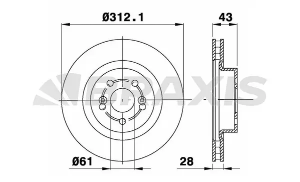Brake Disc (AE0525)