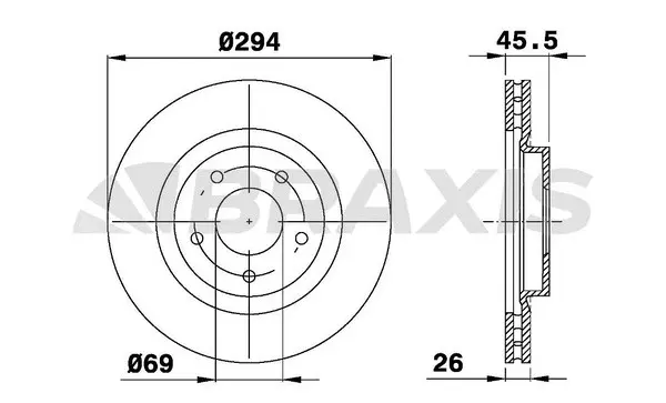 Brake Disc (AE0316)