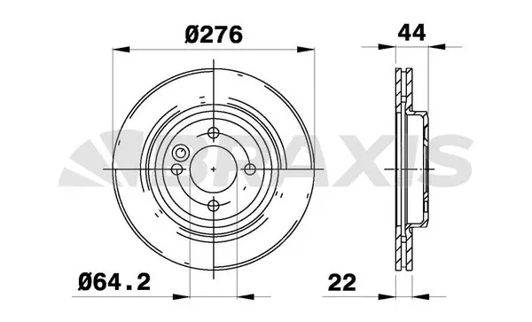 Brake Disc (AE0104)