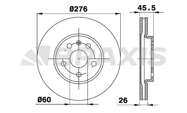 Brake Disc (AE0201)