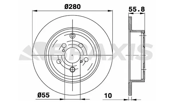 Brake Disc (AE0270)