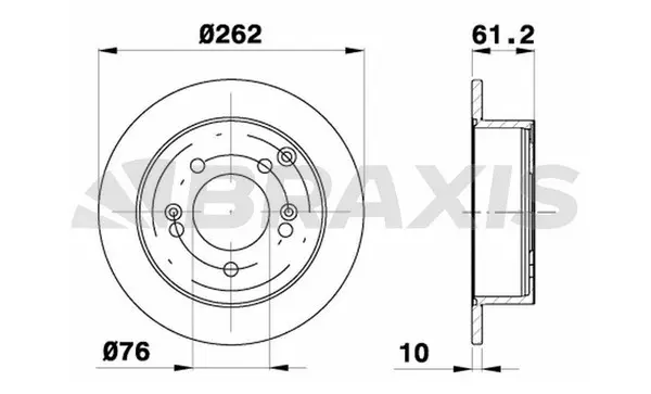 Brake Disc (AE0446)