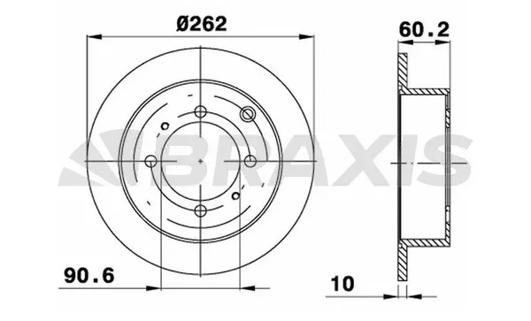 Brake Disc (AE0536)