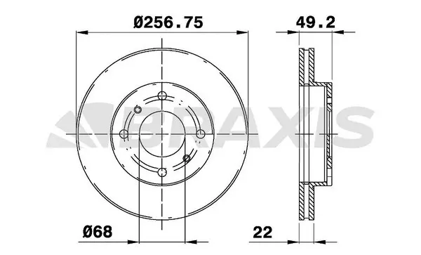 Brake Disc (AE0698)