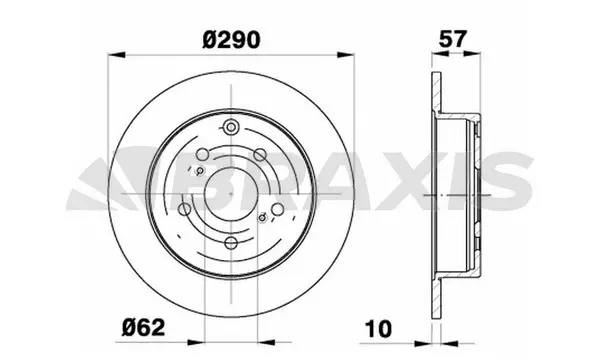 Brake Disc (AE0275)